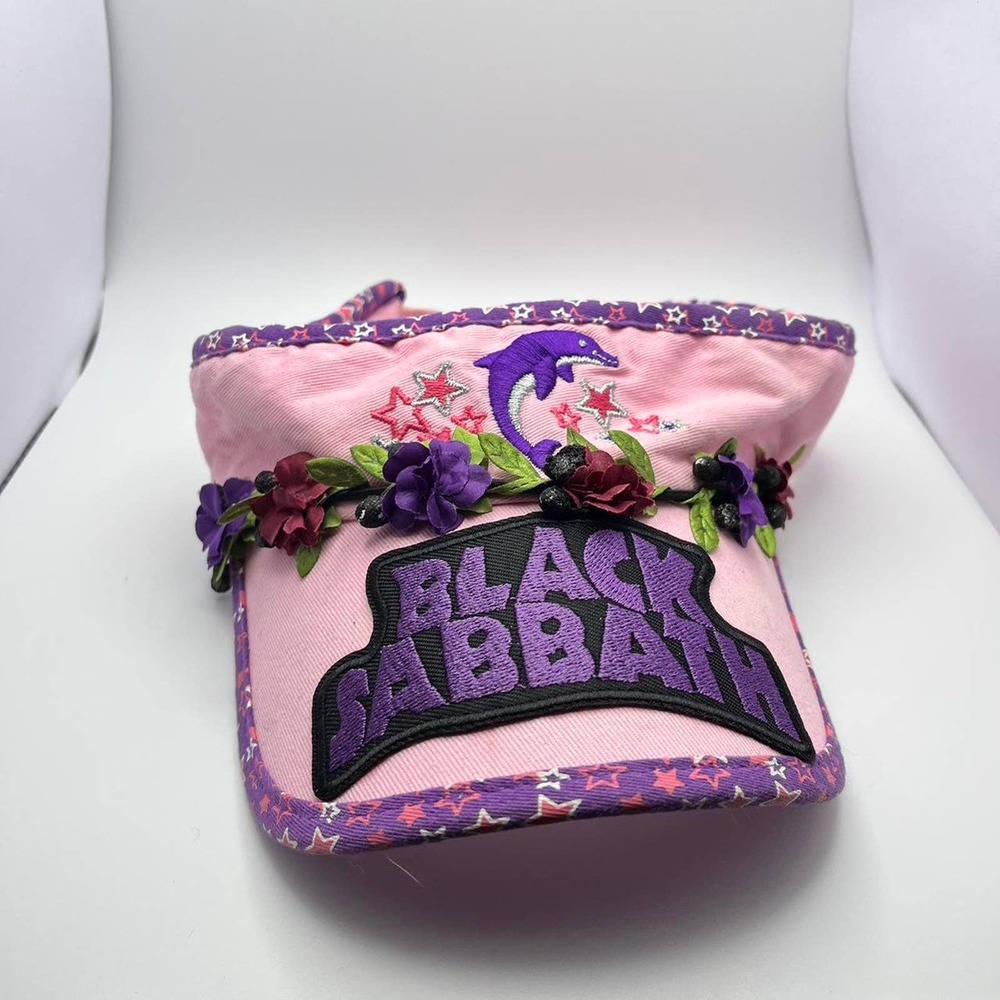Pink & purple y2k visor
